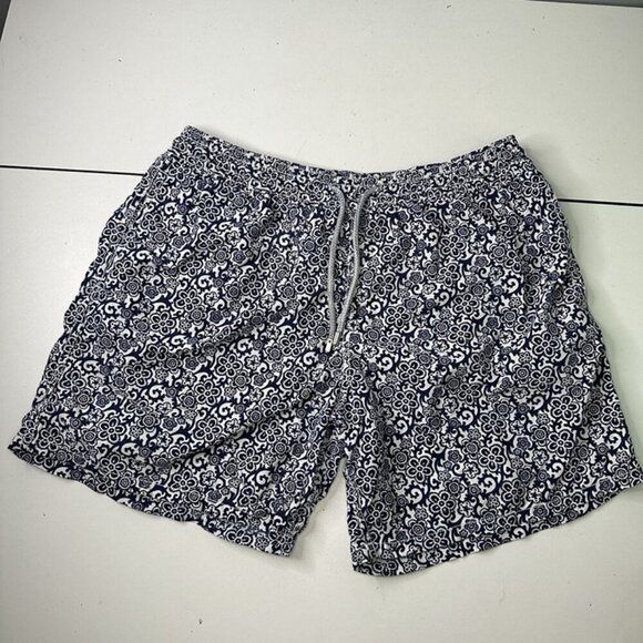 VILEBREQUIN MENSNAVY BLUESWIM SHORTS SIZE XXL